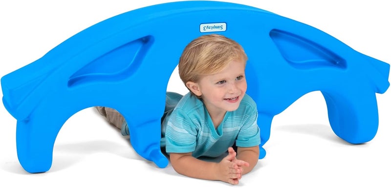 SIMPLAY3 Rock and Roll Teeter Totter Seesaw - Rocking Fun for Two Toddlers or Kids Ages 18 Months to 5 Yrs- Sapphire, Made in USA - Image 2